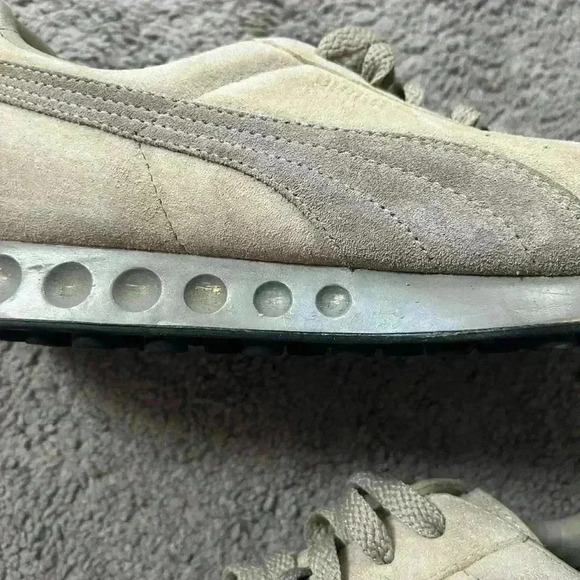 Puma tan/beige womens athletic running‎ workout sneakers size 9.5 - Picture 9 of 11